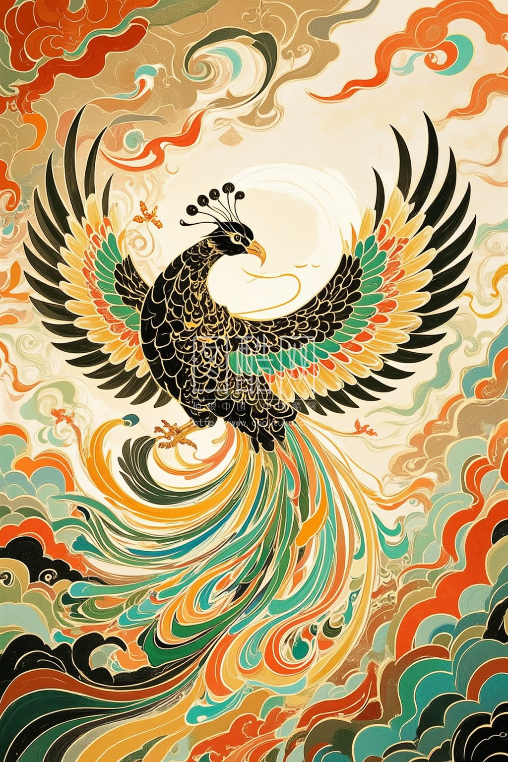 敦煌艺术插画